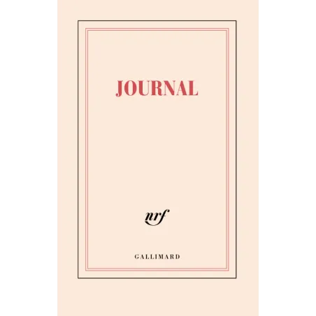 Carnet ligné « Journal » (1959-1976) - Jules Michelet - Gallimard Papeterie