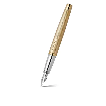 Stylo Plume Large YARD O LED Pinstripe 72 Grand Gold - Luxe et Artisanat