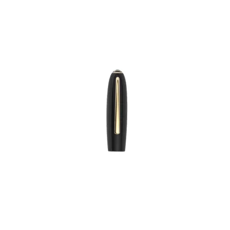 Stylo Plume M-Or "Alter Ego" JAN ZANDER Design Ebonite Plaqué Or bouchon