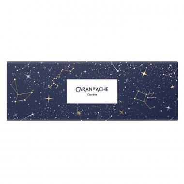 Set Crayons Couleur CARAN D'ACHE "Cosmic Blue"– Édition Spéciale boite