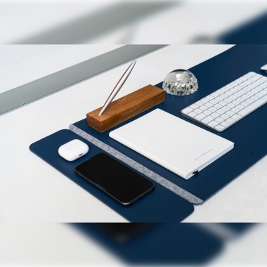 PININFARINA DESKPRO - DESK PAD -  BLUE 7
