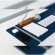 PININFARINA DESKPRO - DESK PAD -  BLUE 7