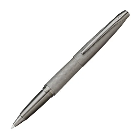 Stylo Roller CROSS ATX - Gris titane Sablé - dessus