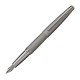 Stylo Plume F CROSS ATX - Gris Titane Sablé - dessus