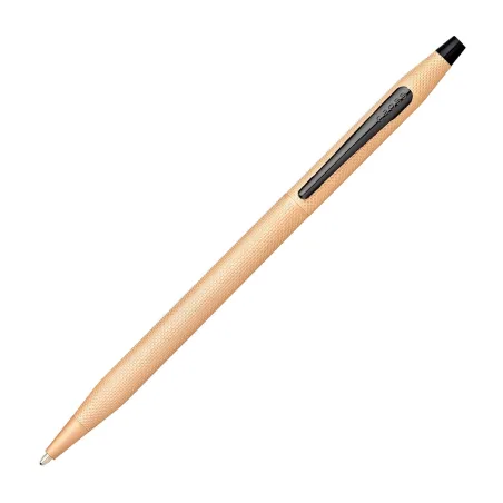 Stylo bille CROSS Classic Century - Or rose Brossé - dessus