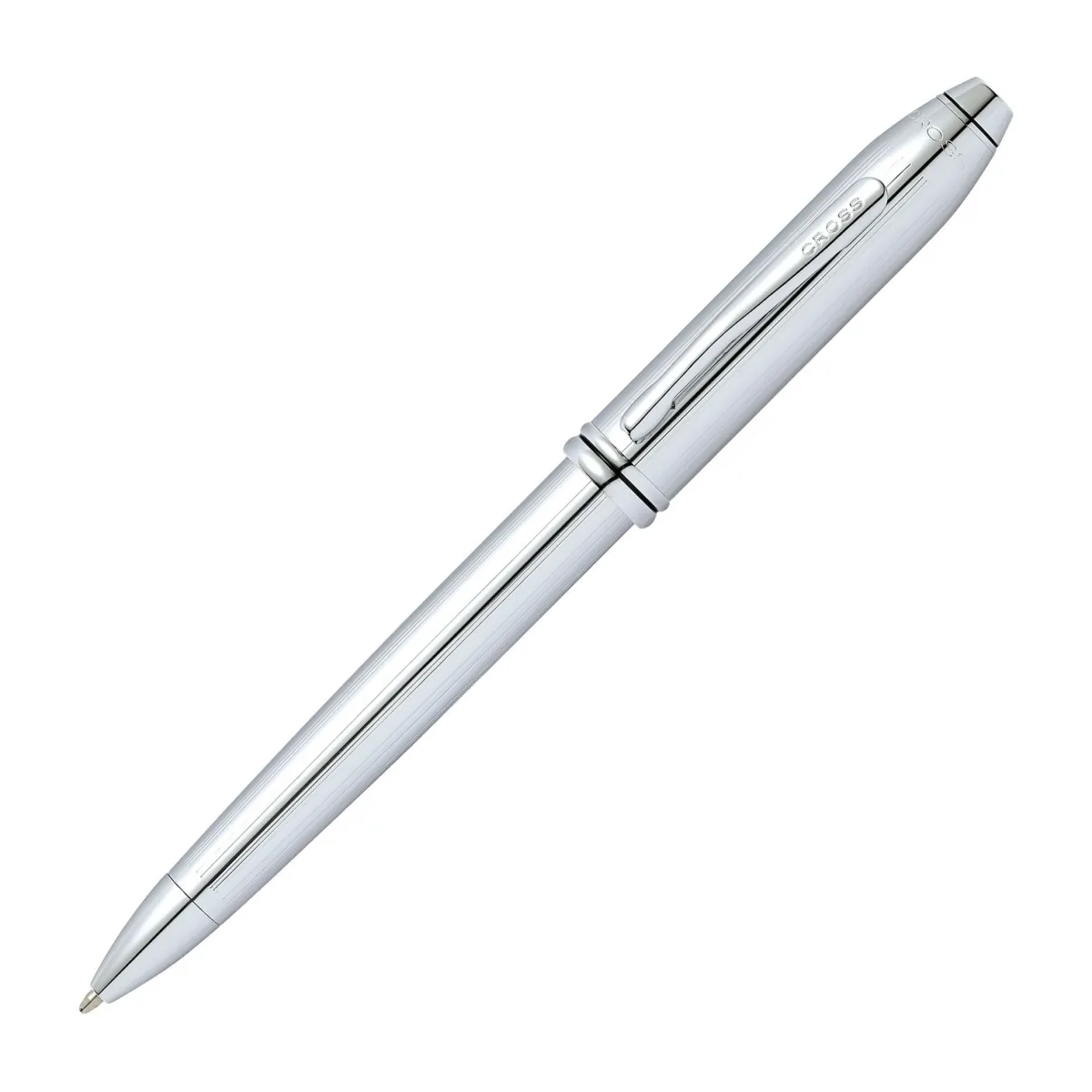 Stylo Bille CROSS Townsend - Chromé Poli Brillant - dessus