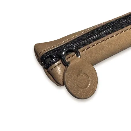 Trousse 1 Stylo LADON Taupe avec fermeture