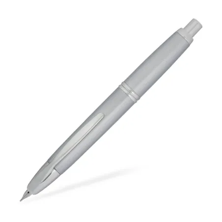 Stylo-plume F Pilot Capless Capless Acier attributs rhodiés