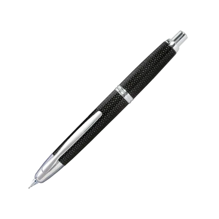 Stylo-plume B Pilot Capless Graphite noir attributs rhodiés