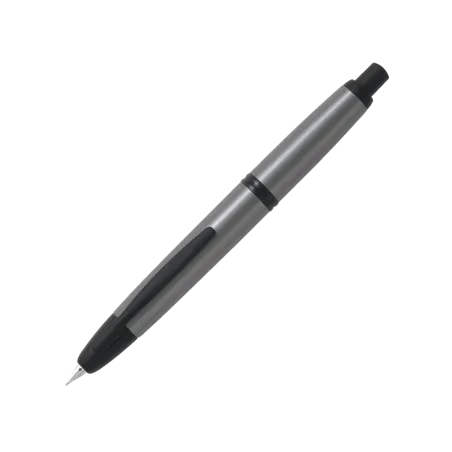 Stylo-plume Capless Gris - plume B Finitions noire mates
