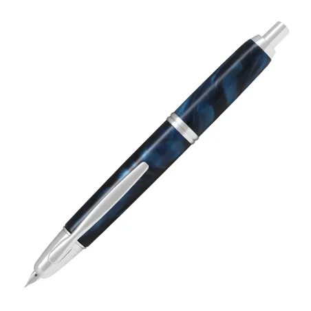 Stylo-plume M  PILOT Capless SE - Bleu Finitions rhodiées