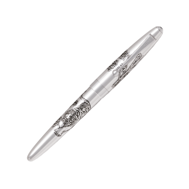 Stylo-plume Pilot Silver Tigre - Argent Massif - Plume F