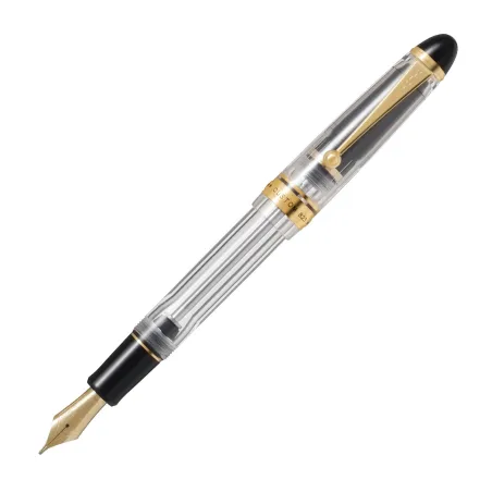 Stylo-plume M PILOT Custom 823 - Transparent Attribut or - ouvert
