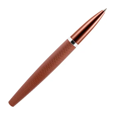 Stylo Roller "Viper" DIPLOMAT Marron Guilloché - pointe