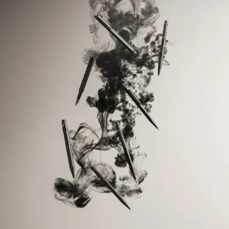 Stylo Bille CARAN D'ACHE Ecridor - Black Lines Edition - Total noir