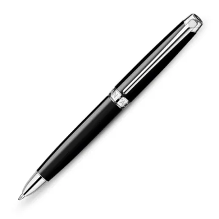 Stylo Bi-Fonction - Mine et Bille Caran d'Ache - Léman - Noir Ébène