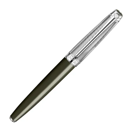 Stylo plume F Caran d'Ache - Léman - Terre d’Ombre - Fermé