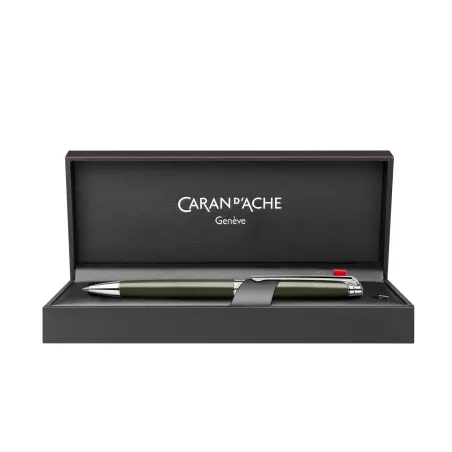 Stylo Bille Caran d'Ache - Léman Slim - Terre d’Ombre - Coffret