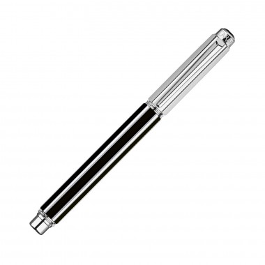 Stylo Roller Caran d'Ache - Varius - China Black - Rhodié
