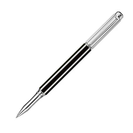 Stylo Roller Caran d'Ache - Varius - China Black - Rhodié