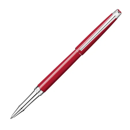 Stylo Roller Caran d'Ache - Léman Slim - Rouge Écarlate