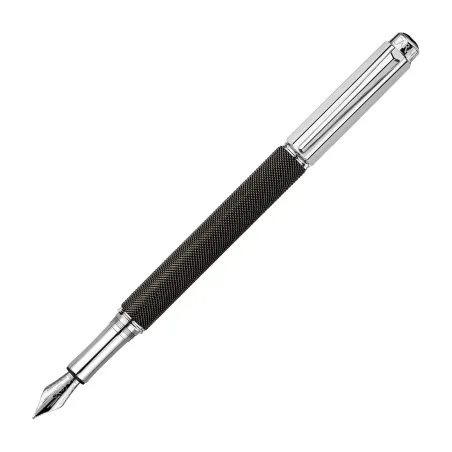 Stylo plume F Caran d'Ache - Varius - Ivanhoé Black Rhodié