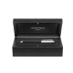 Stylo plume F Caran d'Ache - Varius - Ivanhoé Black Rhodié - Coffret