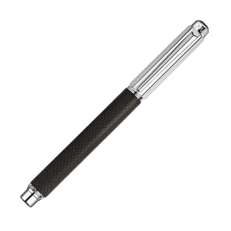 Stylo plume B Caran d'Ache - Varius - Ivanhoé Black Rhodié - Fermé