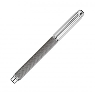 Stylo plume M Caran d'Ache - Varius - Ivanhoé Argenté Rhodié - Ouvert