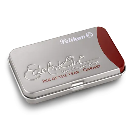 Boite de 6 cartouches d'encre Pelikan - Edelstein - Rouge Garnet