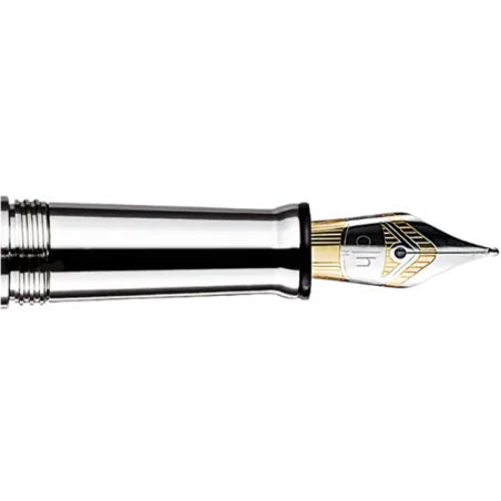 Bloc Plume Acier Otto Hutt – Largeur B – Plaqué Platine Bicolore – Compatible D04-