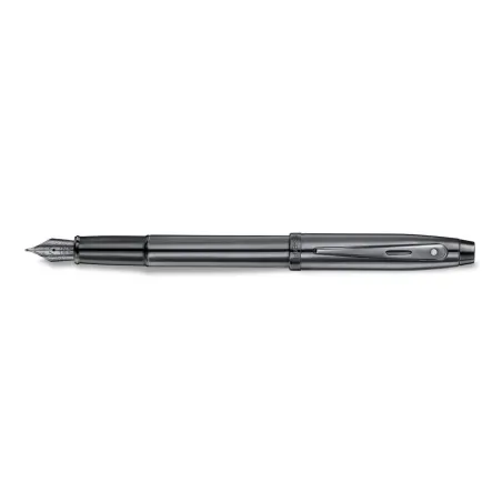Stylo Plume M Sheaffer - Série 100 - Grey Attribut Gun pvd - Dessus
