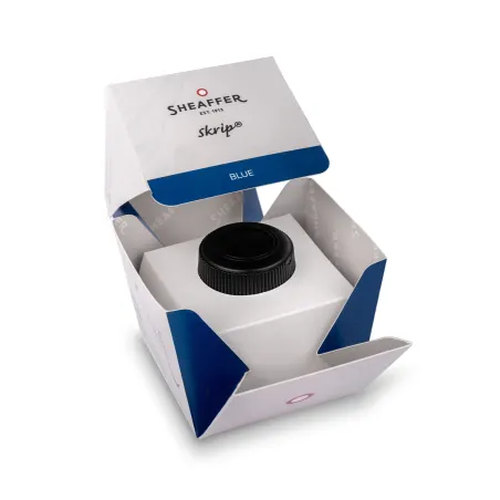 Flacon d'encre Sheaffer Skrip - Bleue - 50 ml - Ouverture