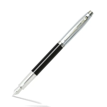 Stylo Plume M Sheaffer - Série 100 - Black Attribut Chrome