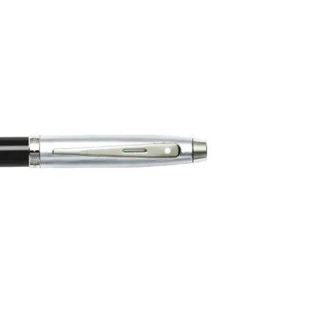 Stylo Plume M Sheaffer - Série 100 - Black Attribut Chrome - Capuchon
