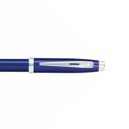 Stylo Plume M Sheaffer - Série 100 - Bleu Attribut Chromé - Capuchon