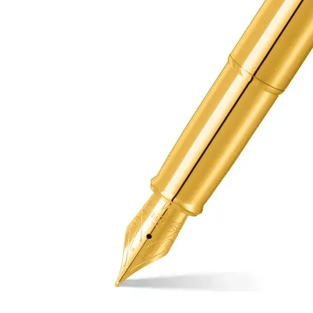 Stylo Plume M Sheaffer - Série 100 - Gold Attributs Dorés - Plume