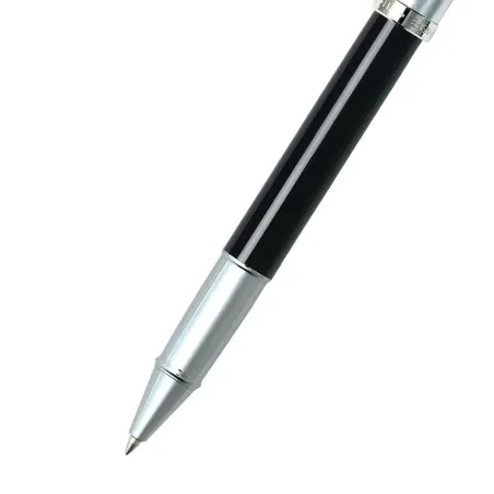 Stylo Roller Sheaffer - Série 100 - Black et Chrome Attributs chromés - Pointe