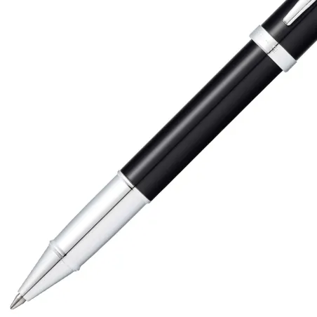 Stylo Roller Sheaffer - Série 100 - Black Attributs Chromés - Pointe