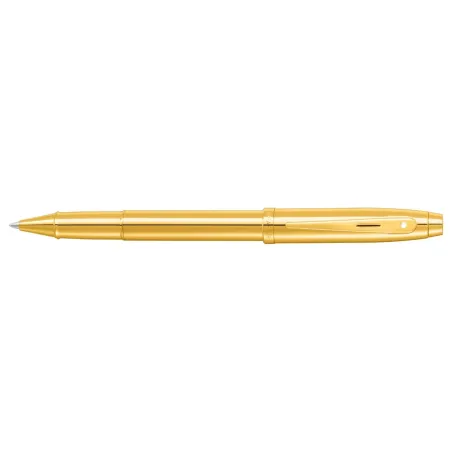 Stylo Roller Sheaffer - Série 100 - Gold Attributs Dorés - Dessus