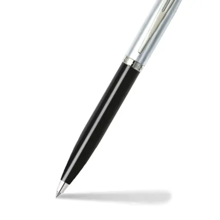Stylo Bille Sheaffer - Série 100 - Black et Chrome Attributs chromés - Pointe