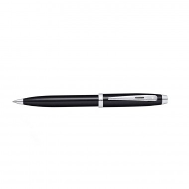 Stylo Bille Sheaffer - Série 100 - Black Attributs chromés