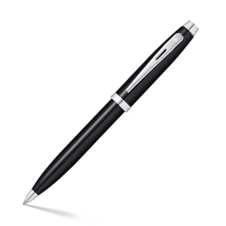 Stylo Bille Sheaffer - Série 100 - Black Attributs chromés