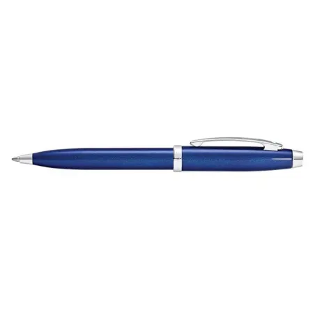 Stylo Bille Sheaffer - Série 100 - Bleu Attributs chromés - Profil