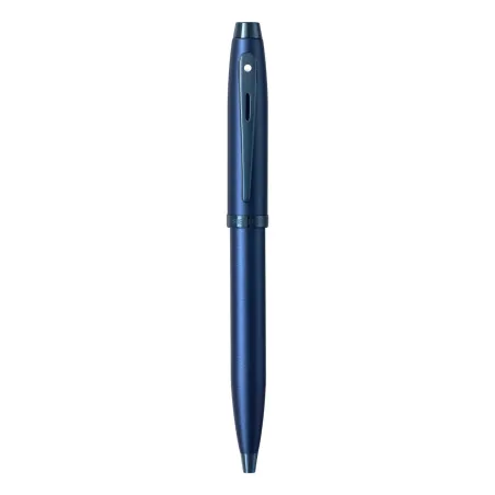 Stylo Bille Sheaffer - Série 100 - Bleu Attributs Bleus pvd - Face