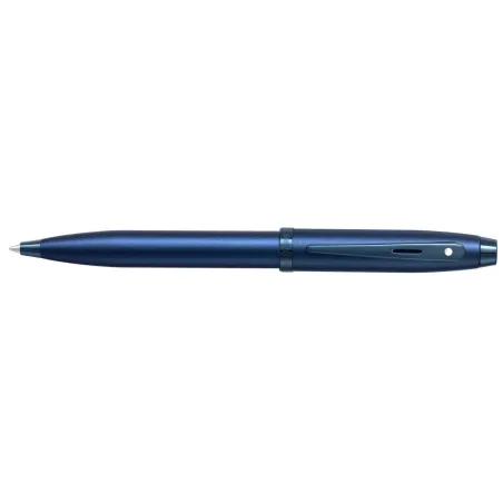Stylo Bille Sheaffer - Série 100 - Bleu Attributs Bleus pvd - Dessus