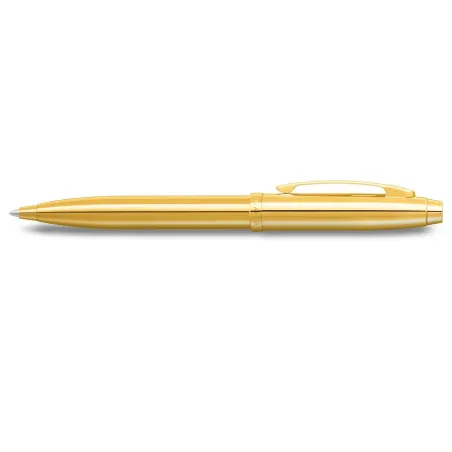 Stylo Bille Sheaffer - Série 100 - Gold Attributs dorés - Profil