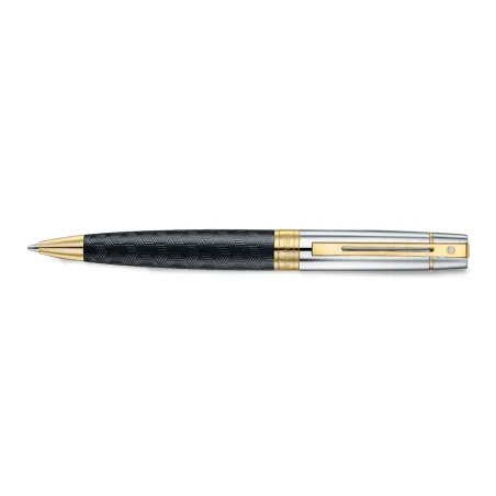 Stylo Bille Sheaffer - Série 300 - Black et Chrome Attributs dorés - Dessus