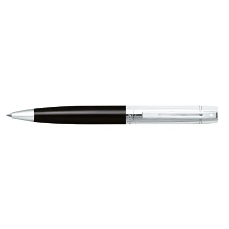 Stylo Bille Sheaffer - Série 300 - Black et Chrome Attributs chromés - Dessus
