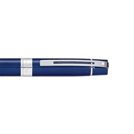 Stylo Bille Sheaffer - Série 300 - Bleu Attributs chromés - détails
